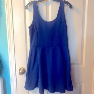 Royal blue H&M skater dress
